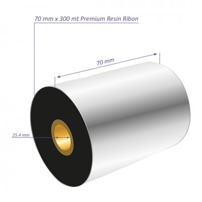 70 x 300 metre Premium Resin Ribon